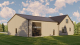 Country House Plan - 34591 - Right Exterior