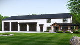 Country House Plan - 70372 - Front Exterior