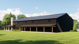 Country House Plan - 70372 - Left Exterior