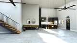 Barndominium House Plan - Plan #95308 - Casita - Great Room