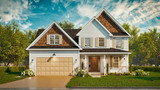 Craftsman House Plan - Trudy 51164 - Front Exterior