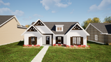 Farmhouse House Plan - 80018 - Front Exterior