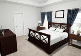 Farmhouse House Plan - 80018 - Master Bedroom