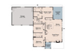 Craftsman House Plan - Garretson 57524 - 1st Floor Plan