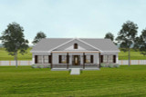 Ranch House Plan - Prescott 13982 - Front Exterior