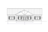 Ranch House Plan - Prescott 13982 - Front Exterior