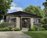 Contemporary House Plan - 97695 - Front Exterior