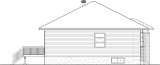 Contemporary House Plan - 97695 - Left Exterior