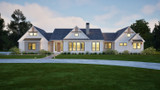 Farmhouse House Plan - McClellan III 87239 - Front Exterior