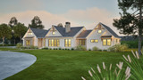Farmhouse House Plan - McClellan III 87239 - Right Exterior
