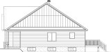 Prairie House Plan - 49423 - Right Exterior