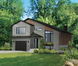 Modern House Plan - 57322 - Front Exterior