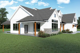 Craftsman House Plan - 21771 - Left Exterior