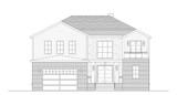 Contemporary House Plan - Thompson 22790 - Front Exterior