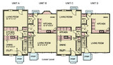 Modern House Plan - Hyde 10002 - 1st Floor Plan