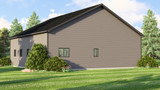 Ranch House Plan - 28811 - Rear Exterior