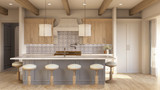 Mediterranean House Plan - Magnolia 73555 - Kitchen