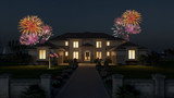 Mediterranean House Plan - Magnolia 73555 - Front Exterior - 4th of July - 
