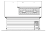 Craftsman House Plan - 53474 - Rear Exterior
