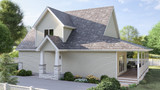 Craftsman House Plan - Richmond Creek 99000 - Right Exterior