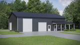 Country House Plan - 40564 - Left Exterior