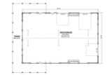 Country House Plan - 40564 - 1st Floor Plan