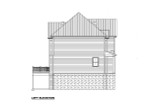 Craftsman House Plan - Bethpage 68237 - Left Exterior