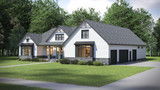 Farmhouse House Plan - 95971 - Right Exterior