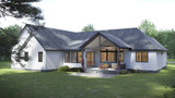 Farmhouse House Plan - 95971 - Right Exterior