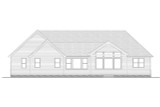 Farmhouse House Plan - 95971 - Rear Exterior