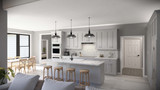 Farmhouse House Plan - 95971 - Kitchen