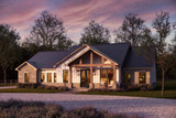 Craftsman House Plan - Rose Hill 78523 - Front Exterior