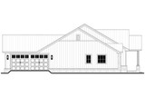 Craftsman House Plan - Rose Hill 78523 - Left Exterior