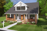 Bungalow House Plan - East River 44144 - Front Exterior