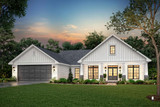 Country House Plan - Megan 54639 - Front Exterior