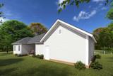 Cottage House Plan - Greenoak 21010 - Rear Exterior