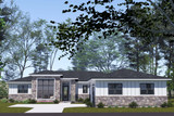 Modern House Plan - 60535 - Front Exterior