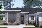 Modern House Plan - 60535 - Exterior