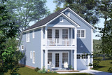 Cottage House Plan - 73125 - Left Exterior