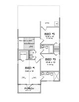 Cottage House Plan - 73125 - 2nd Floor Plan