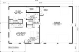 Farmhouse House Plan - 43980 - Optional Floor Plan