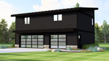 Modern House Plan - 64722 - Front Exterior