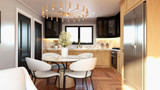 Modern House Plan - 64722 - Kitchen