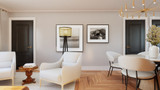 Modern House Plan - 64722 - Living Room