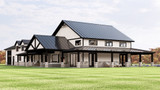 Farmhouse House Plan - 63604 - Left Exterior