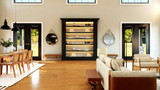 Farmhouse House Plan - 63604 - Living Room