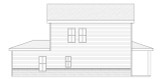 Country House Plan - Wood Alley 22586 - Left Exterior