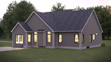 Farmhouse House Plan - 96577 - Rear Exterior