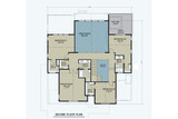 Secondary Image - Farmhouse House Plan - 18558 - 2nd Floor Plan