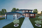 Modern House Plan - Edgeview 84676 - Front Exterior